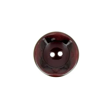 boutons chocolat 18 mm cuvette bord gondolé x30