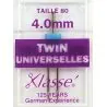 Aiguilles machine double universelle 4mm