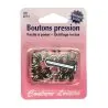 Boutons pression 11 mm + outillage de pose col. Bl n2