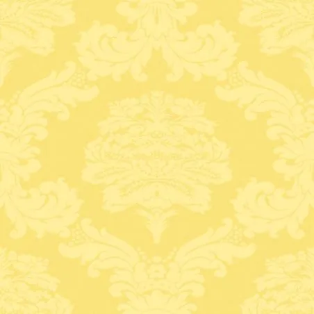 Yellow Damasco fabric