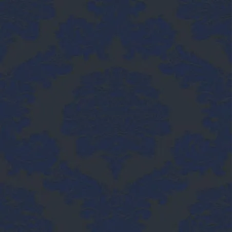 Damasco fabric, night blue color