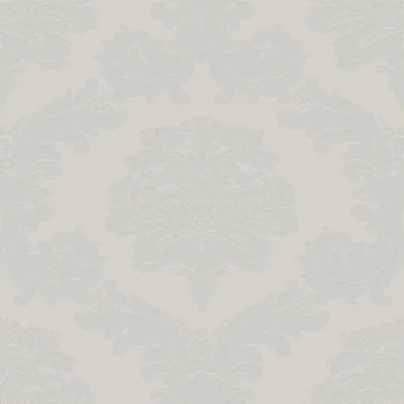 Damasco fabric in light gray color