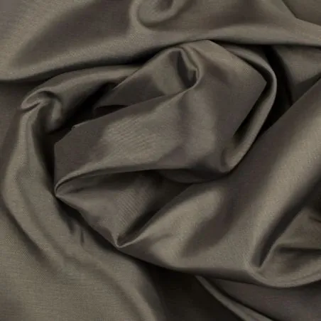 Fabric Plain acetate lining in dark grey