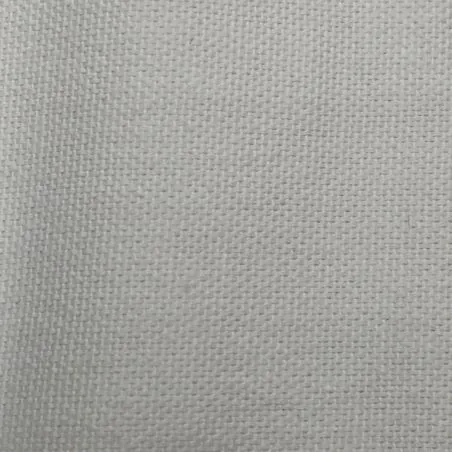 Tissu RICHMOND BLANC OPTIQU 1/2 PANAMA 100% COTON