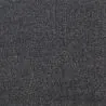 Tissu jersey côtelé gris anthracite