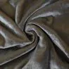 Tissu velours viscose et soie gris