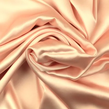 copy of Plain silk crepe fabric in taupe color