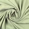 Tissu mousseline de polyester vert de gris