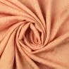 Tissus de couleur saumon imprimé fleuri
