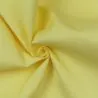 Tissu coton milleraie de couleur jaune paille