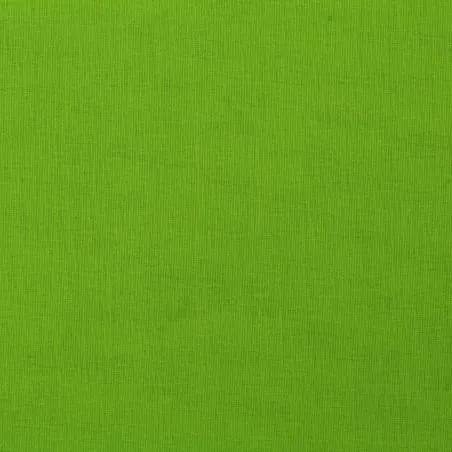 Tissu voile de coton uni vert claire