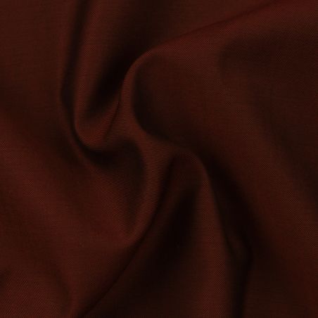 Tissu costume uni de couleur bordeaux