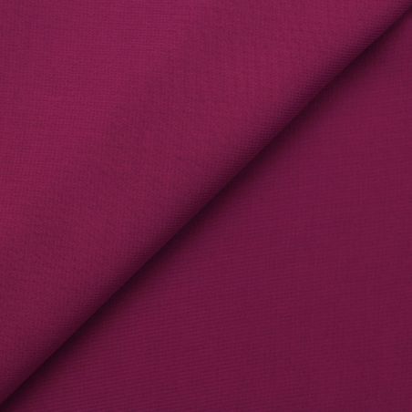 Tissu mousseline uni de couleur violet