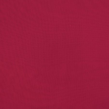 Tissu mousseline uni de couleur fuchsia