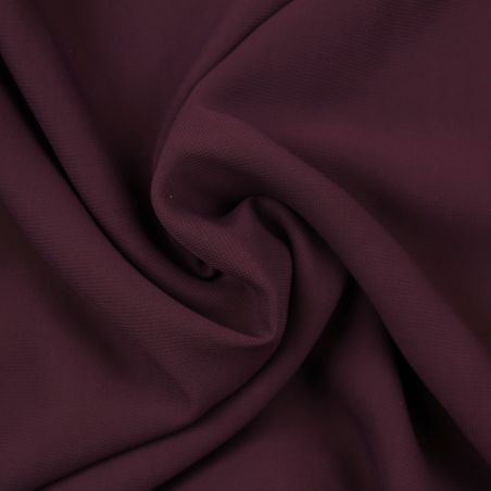 copy of Plain silk crepe fabric in dark gray color