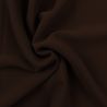 Tissu en mousseline de polyester couleur marron foncé