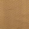 Tissu de coton marron à motif japonais géométrique