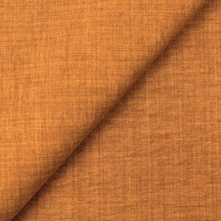 Tissus polyester uni marron claire