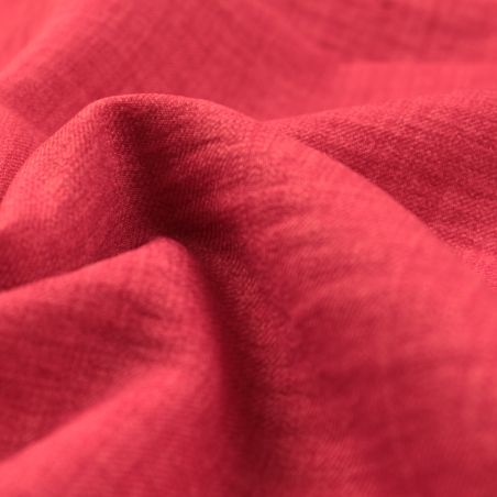 Tissus polyester uni fuschia