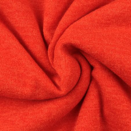 Tissu jersey orange