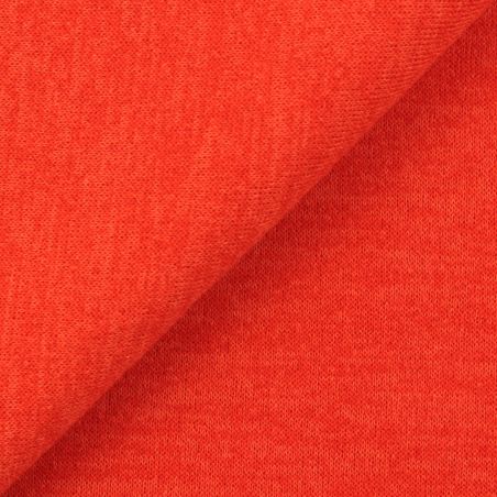 Tissu jersey orange