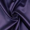 Tissus satin uni violet