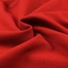 Tissu Uni en Polyester et Viscose Bordeaux