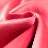 Tissus satin polyester rose perle